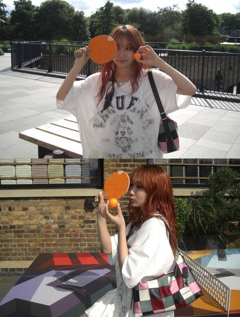 幾田りらがロンドンを散策！ピンポンで相棒と汗を流す！？「オールオッケーピースピース」