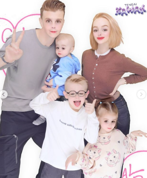 「この家族かわいすぎる」今季限りで退団する名古屋の守護神の妻が家族プリクラを公開