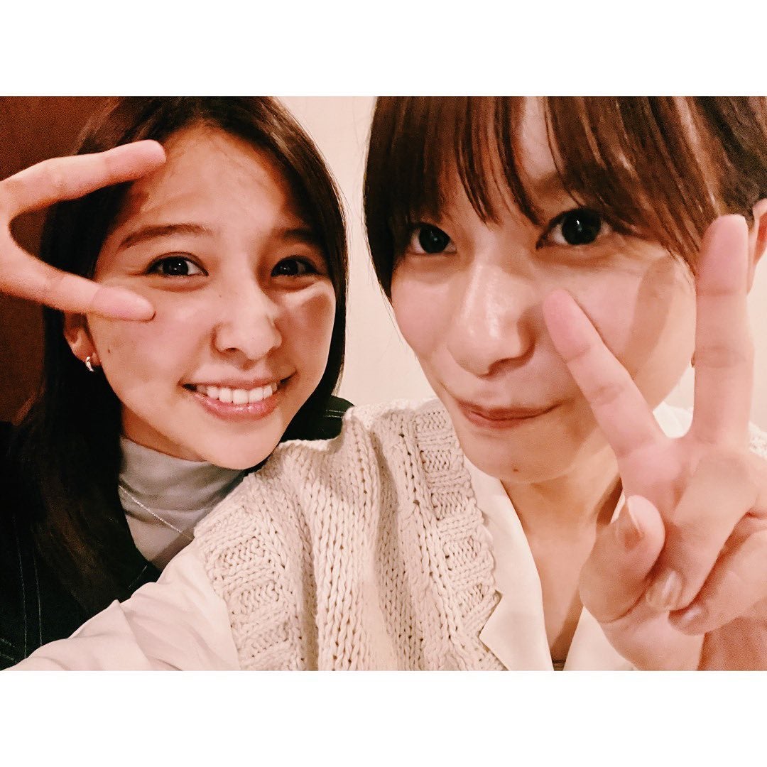 芳根京子＆ももクロ・玉井詩織の仲良し2S💖「実を言うとその次の日も会った。」