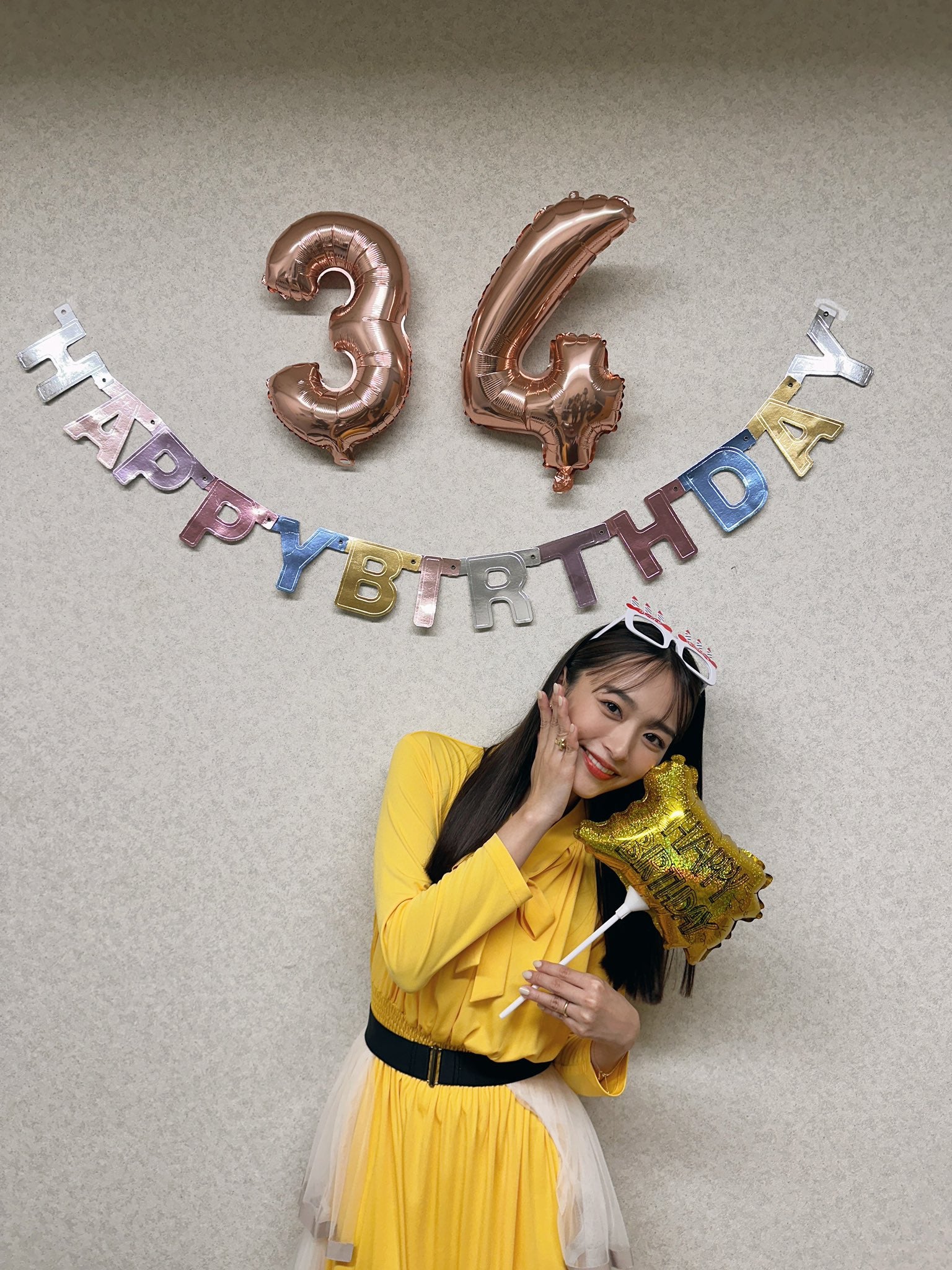 近藤千尋が誕生日前夜祭🎂🎉「少し早めのおめでとう！！！！」