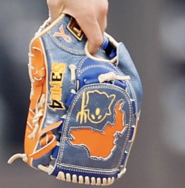 MLBを席巻した「ゴースト・フォーク」⚾️千賀滉大の遊び心あふれるグラブに注目👻