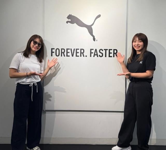 暑さに強い新作続々！髙久みなみがPUMA2026展示会を楽しむ姿を公開