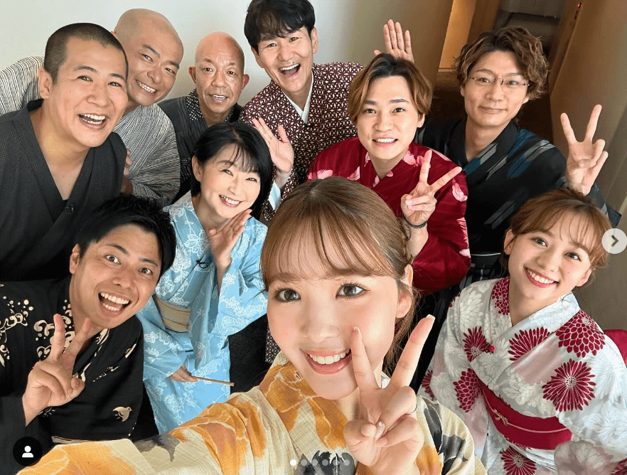 南原清隆、浴衣ウィークを振り返る—「皆んなでワイワイと写真を撮り合いました」と和気あいあいの様子を報告