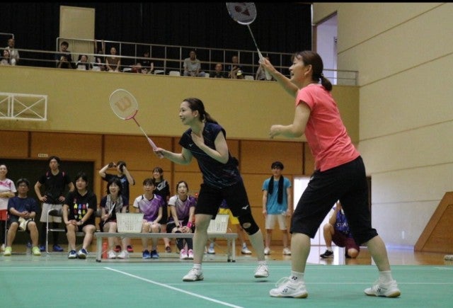 タカマツペア再び！バドミントン・髙橋礼華が24時間マラソン大会で熱演と感謝語る