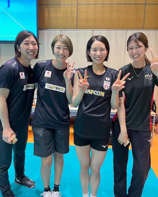 木村沙織 女子日本代表NTC合宿に 笑顔あふれる仲良しショット公開