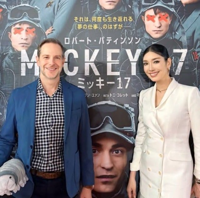 「大感激でした！！」アンミカが来日したポン・ジュノ監督に挨拶！