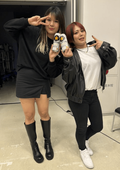 STARDOM【スターダム】HANAKO、舞華とのタッグ「杯 High Mate」で優勝を狙う！「勝ってうまい酒で乾杯するぞー！」