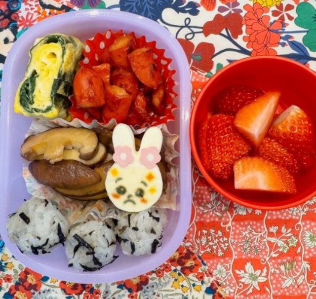 「本日はひじきごはんにしてみました〜！」柳原可奈子がうさぎちゃん弁当を作る！