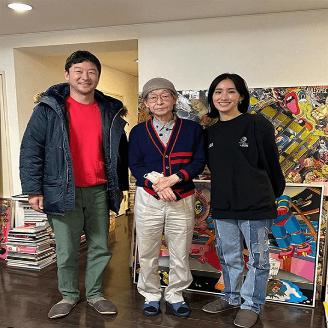 浅野忠信が映像作家・田名網敬一氏への謝意を述べる