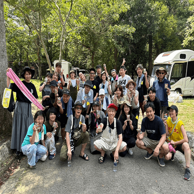 田村淳、いざ三重県のキャンプ場へ！ サウナ・水風呂・シャワー完備で大満足