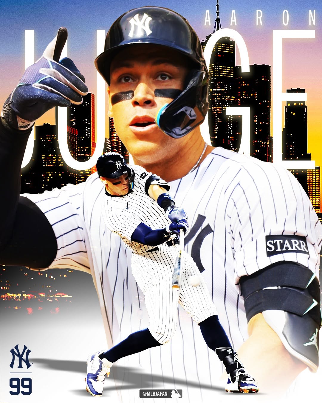 ジャッジ、40号ホームラン！2年連続の大台達成で快挙