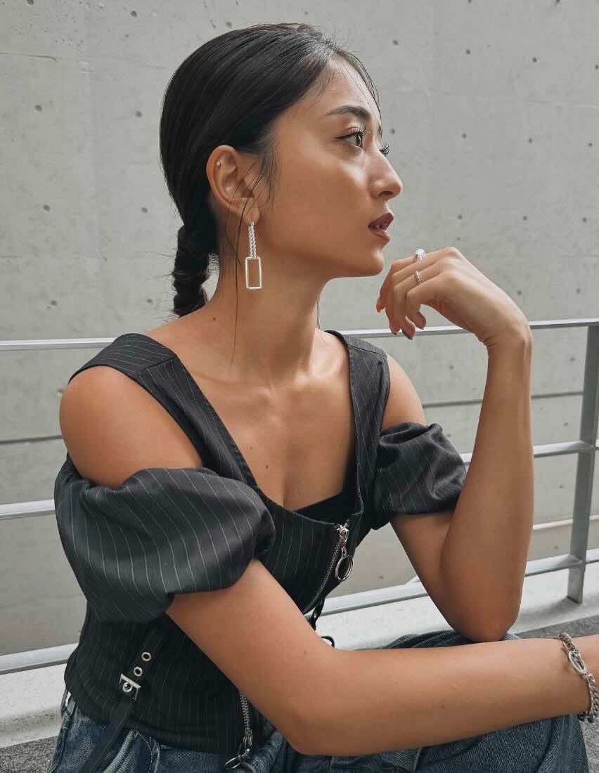 デニム似合いすぎ！みちょぱがデニムコーデを公開。