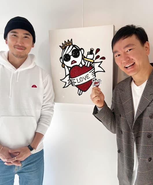 かまいたち山内が個展を鑑賞！「いつか何かの個展を…」