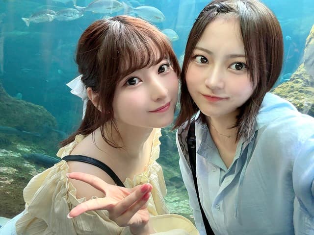 #ババババンビ 宇咲がメンバーと水族館デート！キュート&ラブラブなショットにファン「尊すぎる」