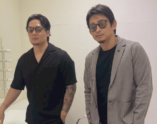 啓之輔「おぃ飯田 寝てんの？」"因縁"飯田将成との２ショットを公開