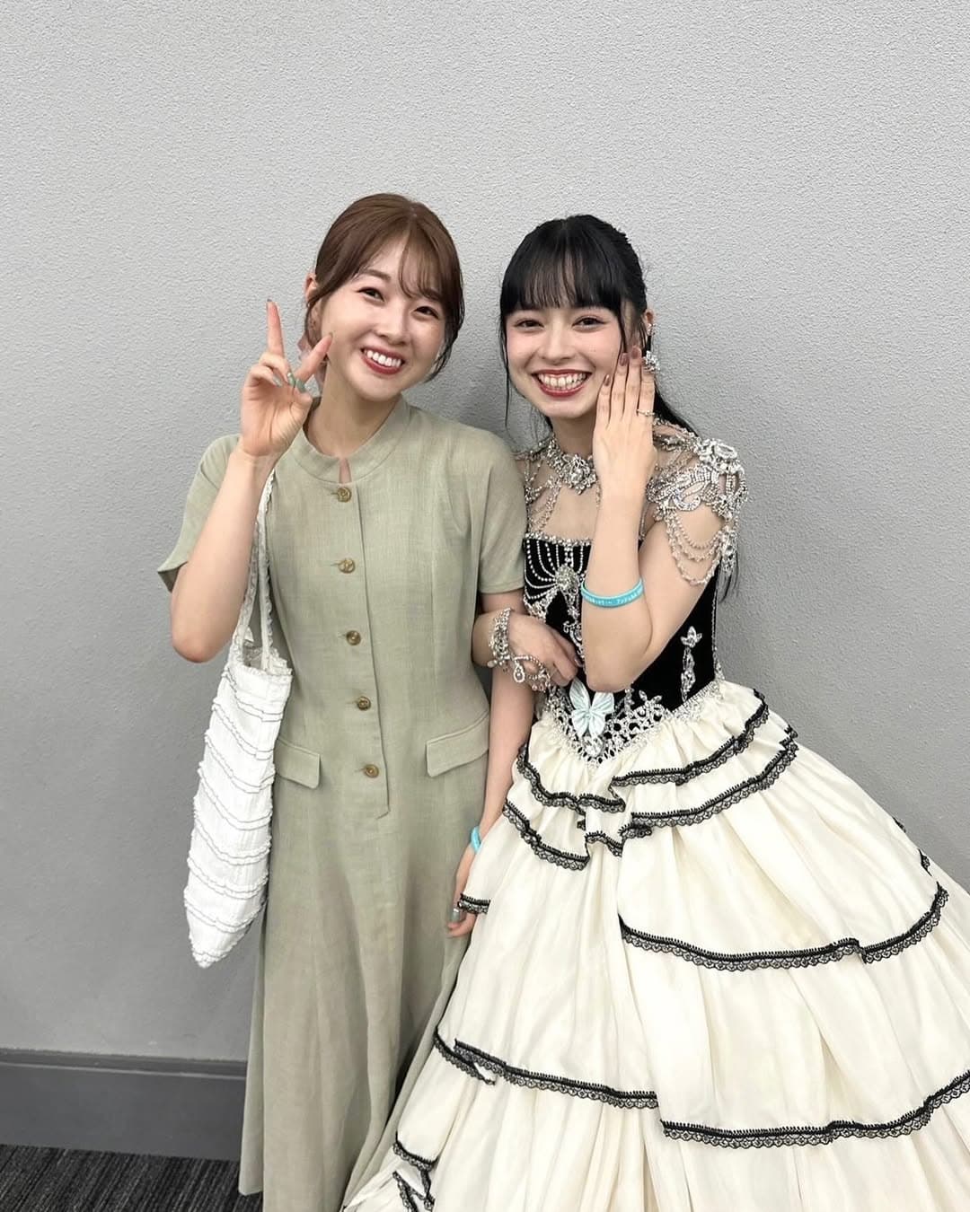 元アンジュルム・中西香菜が上國料萌衣の卒業を祝う