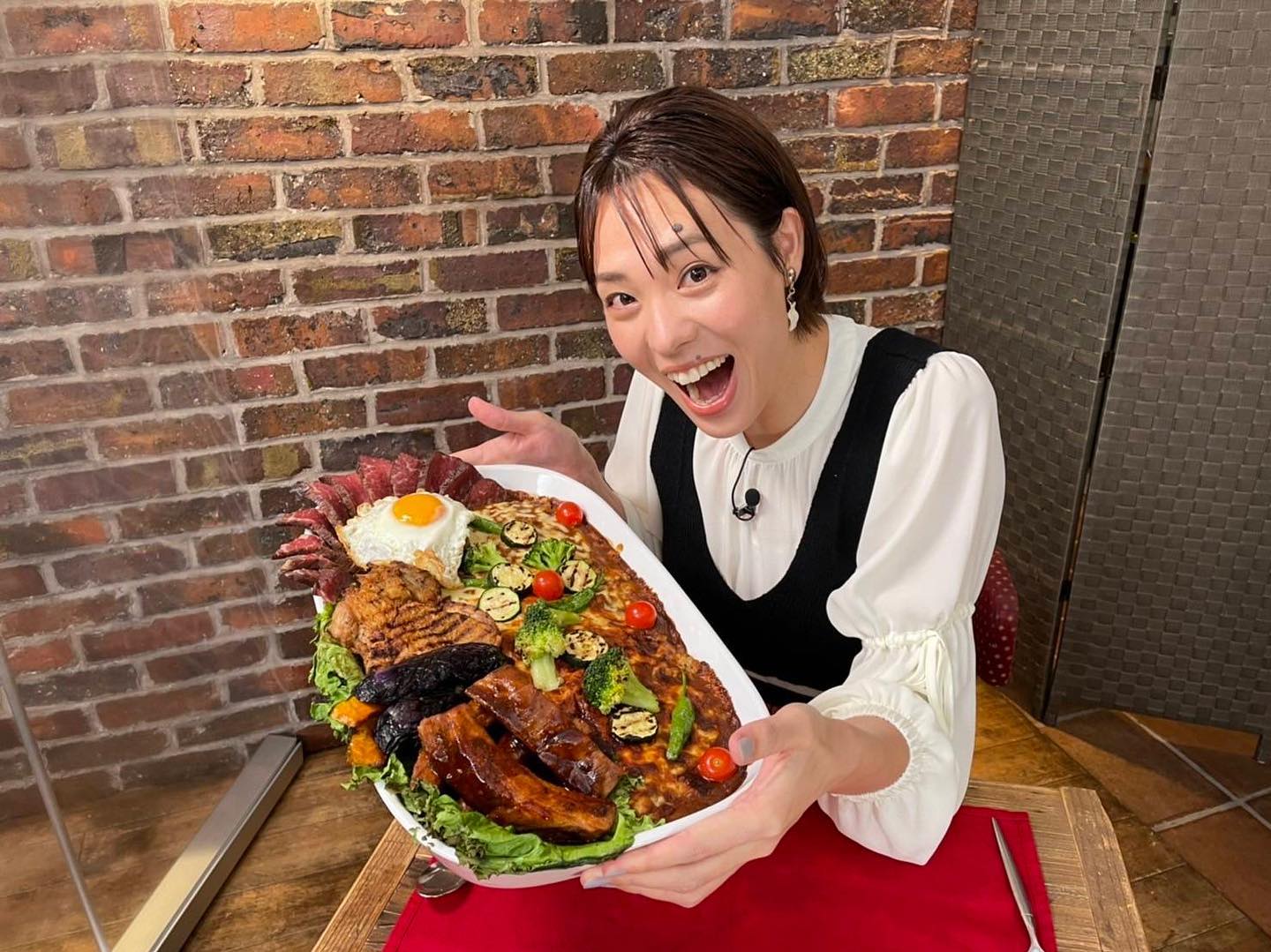 迫田さおりが大食いに挑戦🔥「気持ちいい食べっぷりでしたね😁」