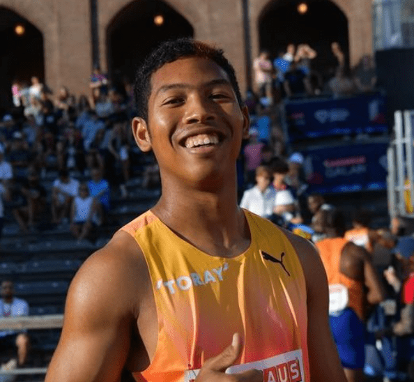 サニブラウン、2戦連続9秒台はならず　疲労見せるも笑顔