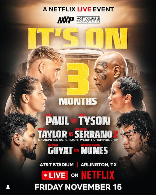 マイクタイソン 復帰戦まで3ヶ月！