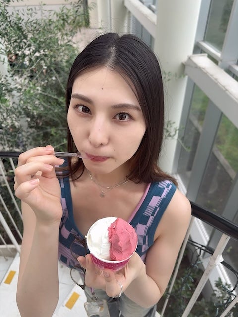 「味が濃くて美味しかった」相楽伊織、函館でジェラートを満喫