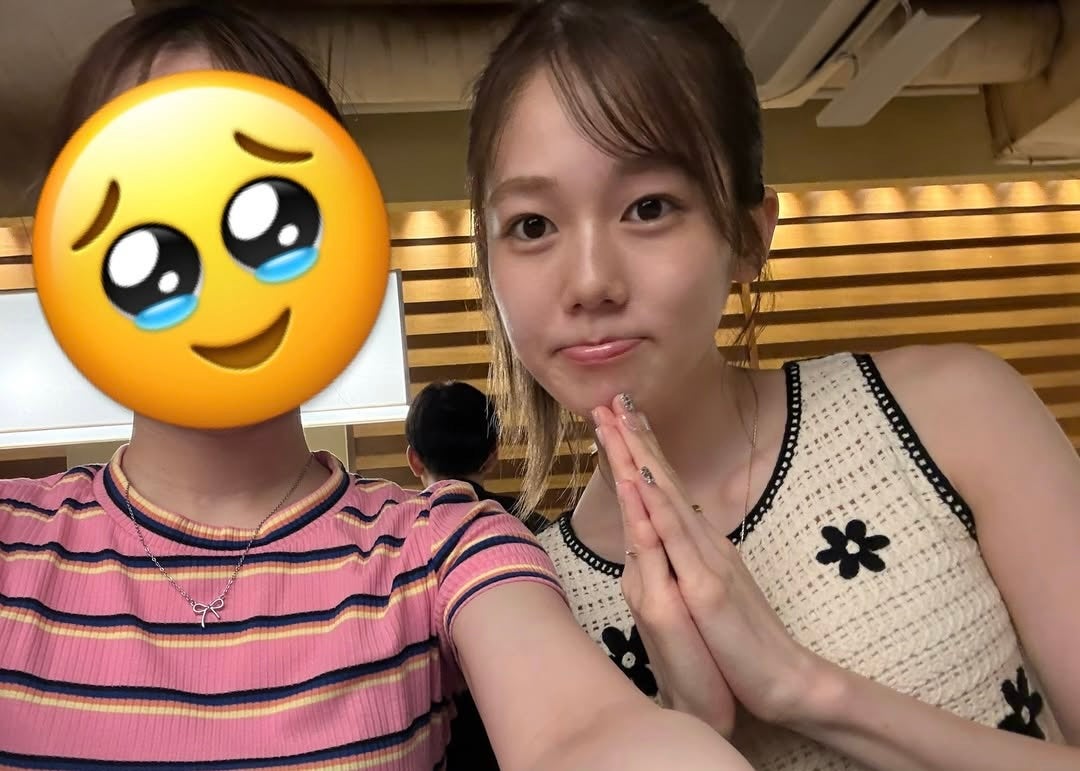 微笑ましいツーショット…川口葵と妹の“家族の絆”