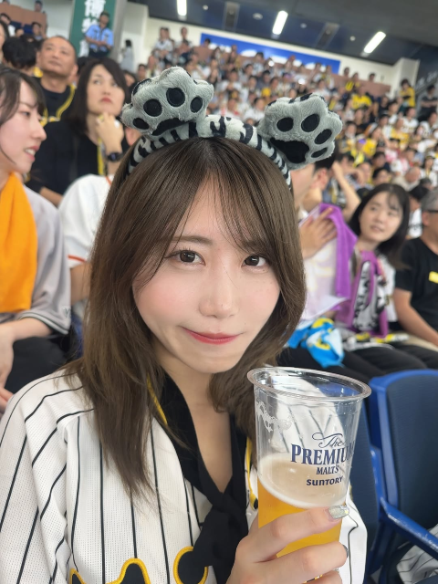 「エグい‥アレかも‥いや、まだわからん‥」熱狂的阪神ファン美女インフルエンサー、