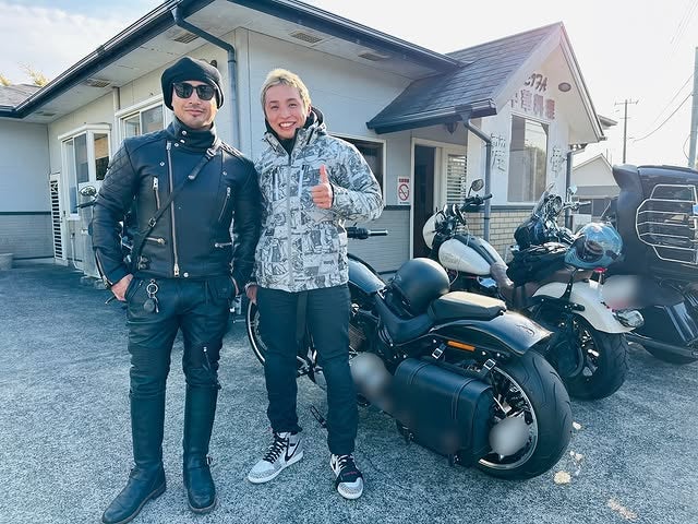 魔裟斗、あの"初代K-1 WORLD GPウェルター級王者"の後輩とツーリングへ！