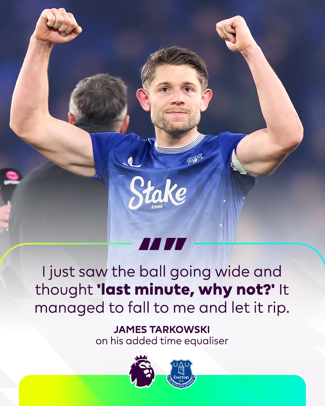 リヴァプールに劇的同点弾のエヴァートンDFがゴールを振り返る！