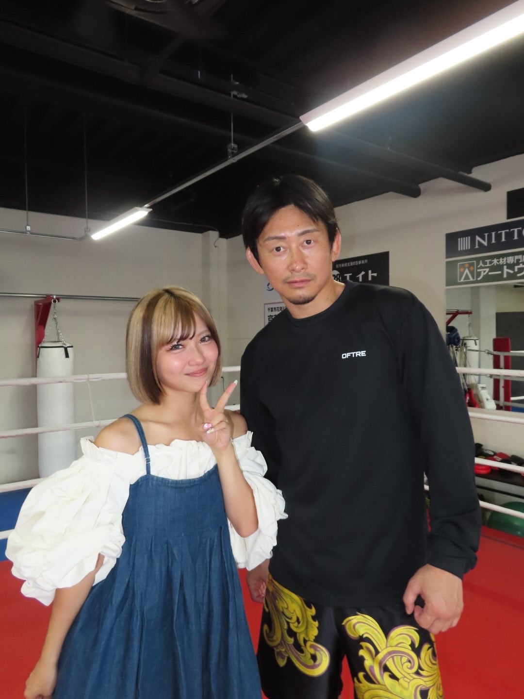 フォーエイト・あみか、あの格闘家に会いに宇都宮遠征！「ツーショ見れて嬉しい」「最高すぎる」