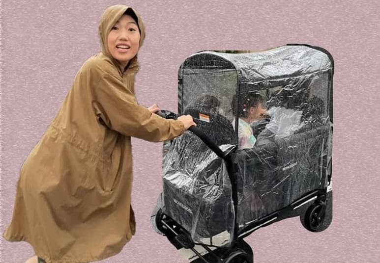 「佐川さんに間違えられるのよー！」横澤夏子が雨の日のスタイルを公開！