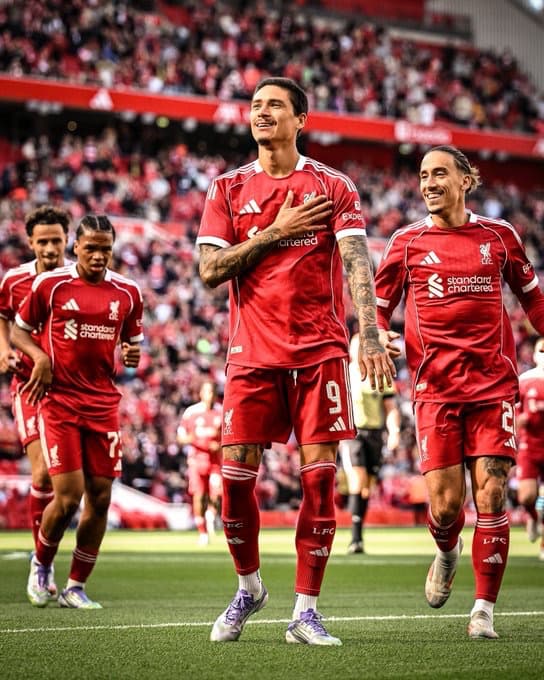 リヴァプール所属のダルウィン・ヌニェスが8月5日、自身のXを更新した。