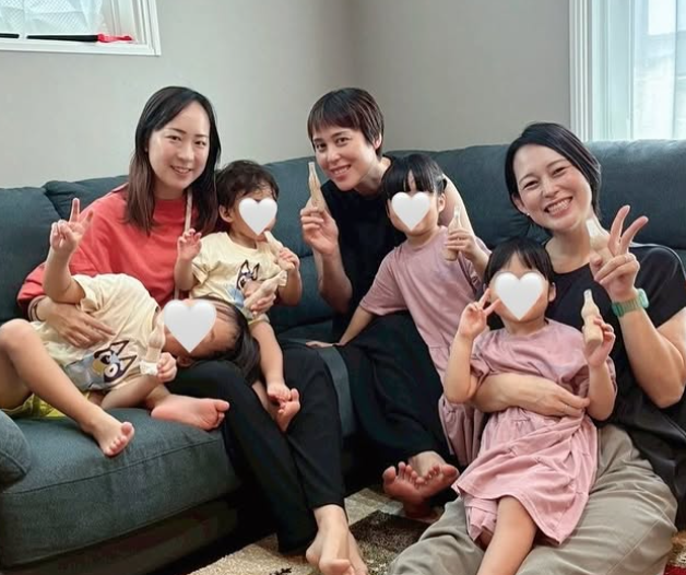 大山未希、東レ同期の高田ありさ宅で“ママ会”開催「大人ものんびりできた」