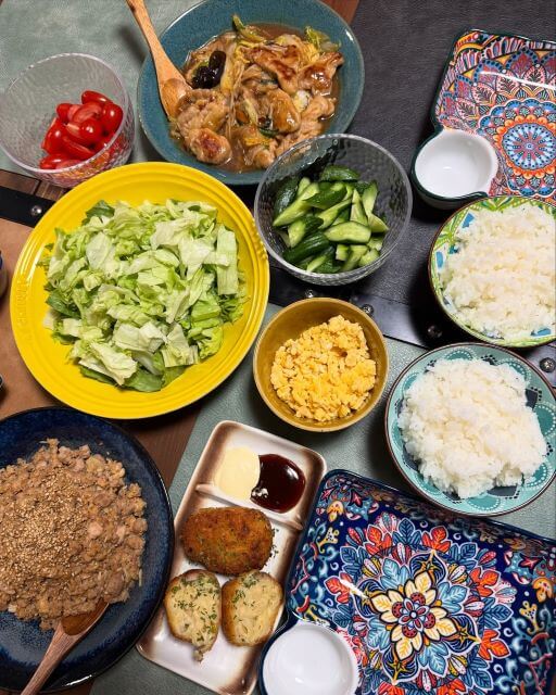 西山食堂のトッピングバイキング！三種のひき肉そぼろ＆五目あんかけが絶品