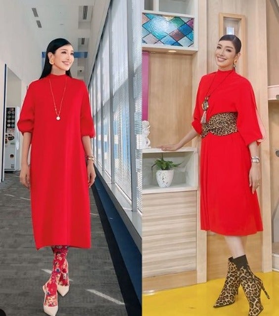 アンミカが気づかずに２週続けて同じワンピを着用してしまう！「小物のスタイリングがそれぞれ素敵に違ったので...」