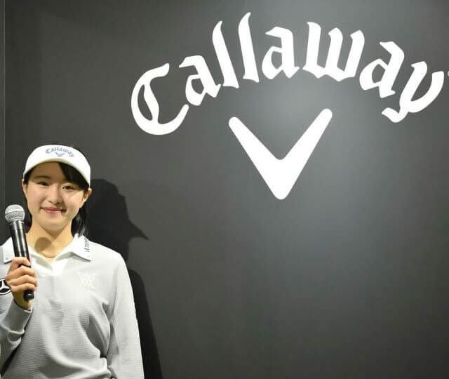 三浦桃香、ジャパンゴルフフェアで輝く笑顔！圧巻のスイングも披露！