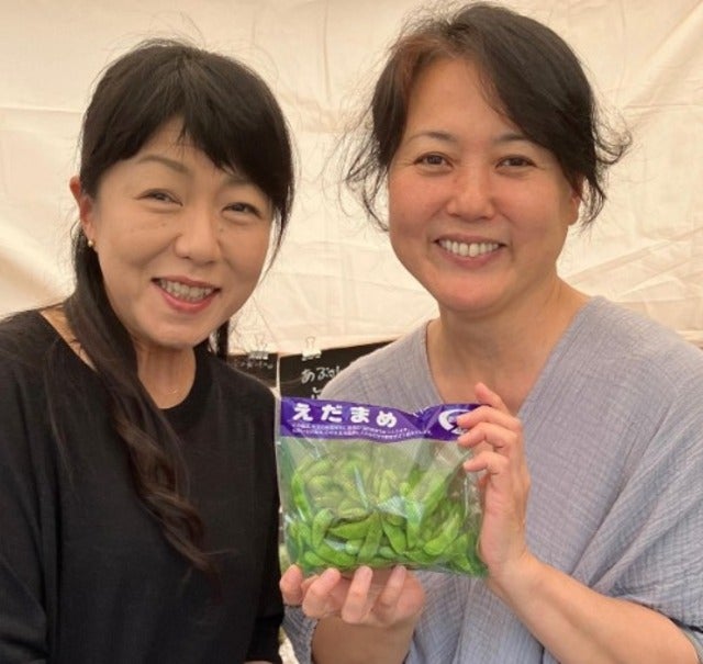 「大好きな天むすをゲット」杉田かおるがブックポートマルシェでお買い物！