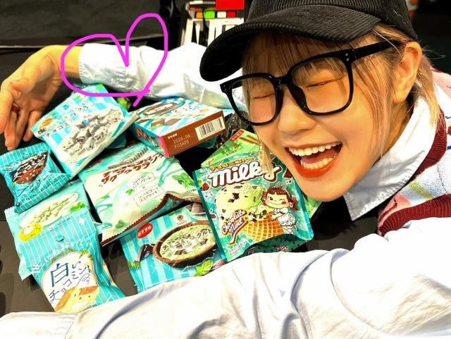 ハラミちゃん、笑顔爆発！チョコミント愛があふれすぎた“天国到着”の瞬間