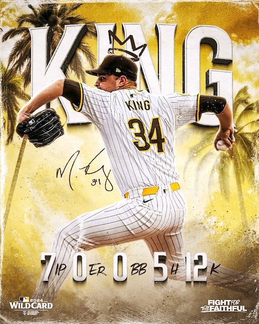 「名前がカッコ良すぎる」昨オフトレード加入の29歳右腕がポストシーズン初戦で圧巻のピッチング！