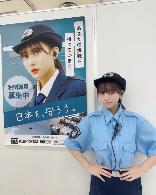 新人税関verの田中美久が可愛すぎる！ポスターがリアル過ぎて本当にありそう！？