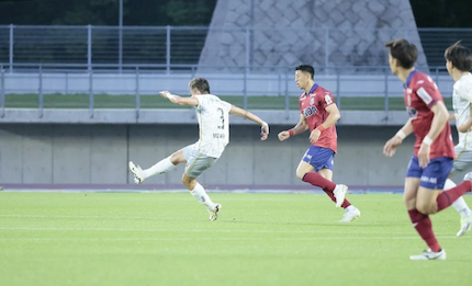 開始数秒弾の愛媛FC・森脇良太「笑顔と勝利は何回でも味わいたい😊」