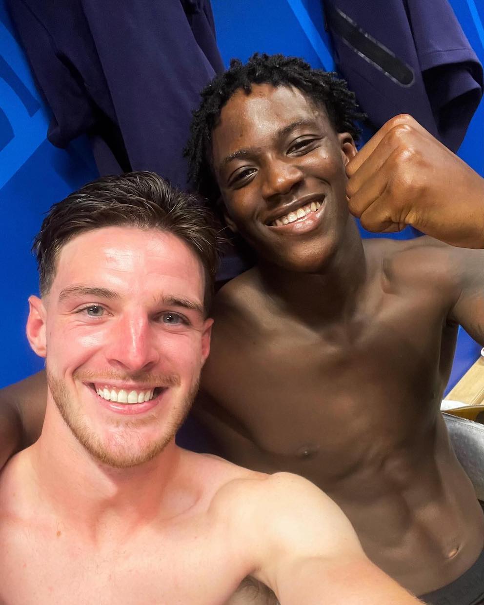 中盤の名手達！デクラン・ライスがコビー・メイヌーとの2shotを公開！