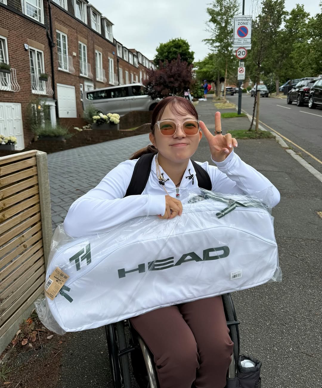 「応援よろしくお願いします」車いすテニス・田中愛美、ウィンブルドン選手権の対戦表を公開