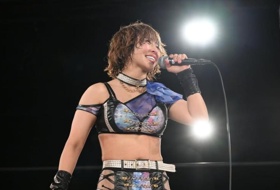 「最高の記事を」女子プロレスラー・長谷川美子、取材への感謝と笑顔のスナップ公開