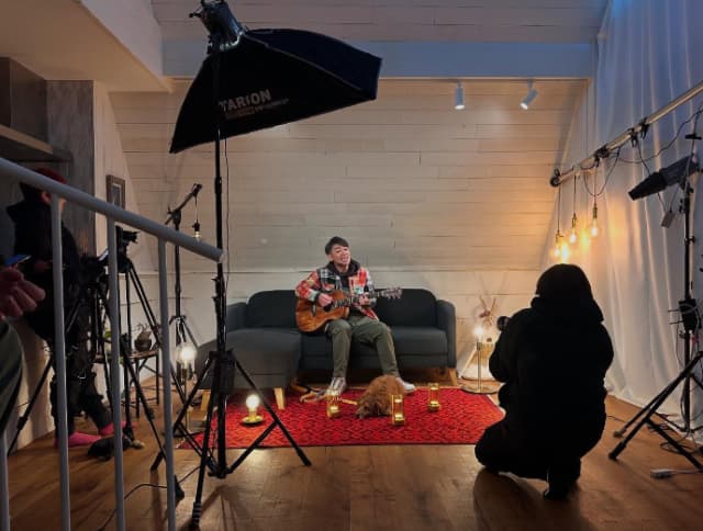 河口恭吾が茨城を訪れる「リラックスした雰囲気の撮影になりました」