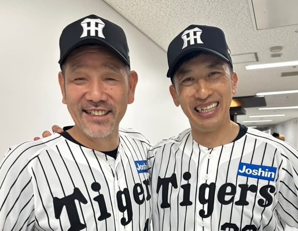 阪神の黄金バッテリーが2Sを公開！！「お互い歳取って優しい顔つきになってる」