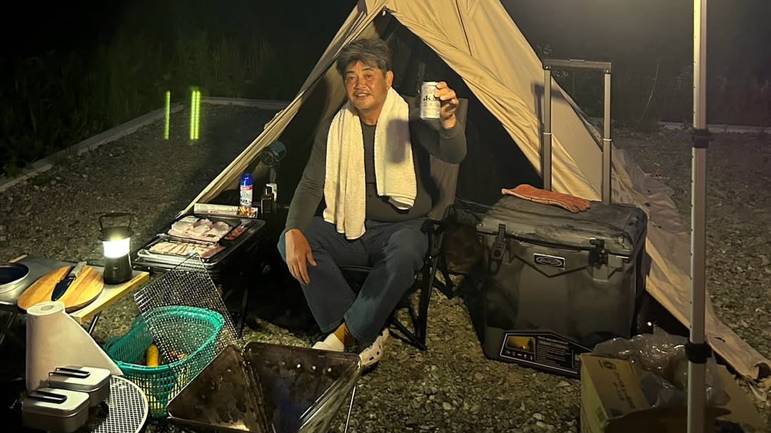 草刈りから収穫、BBQまで　工藤公康が過ごした充実の週末