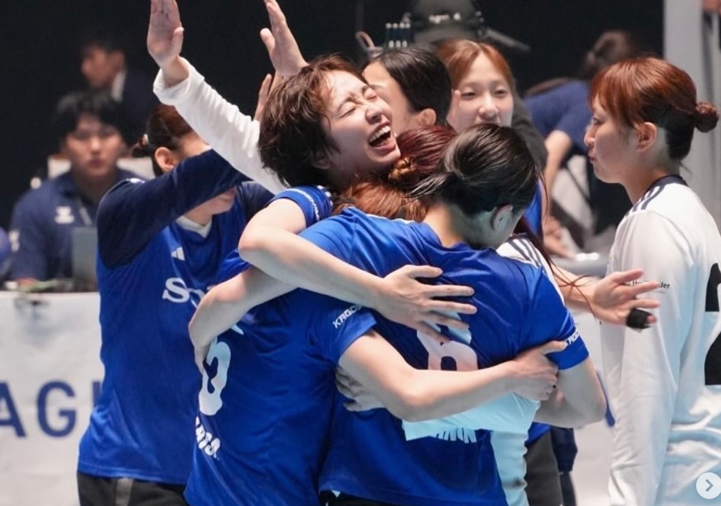 ソニー・ブルーサクヤの笠泉里が同期への感謝綴る　ハンドボール仲間と思いを一つに