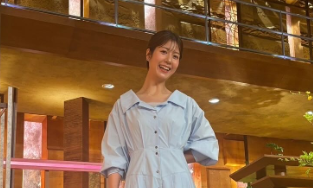「春風のような爽やかさ…」桝田沙也香アナ、スタジオでの美麗ワンピショットが話題に