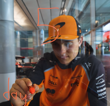 F1 マクラーレンがカウントダウン開始！ピアストリの真剣表情に注目