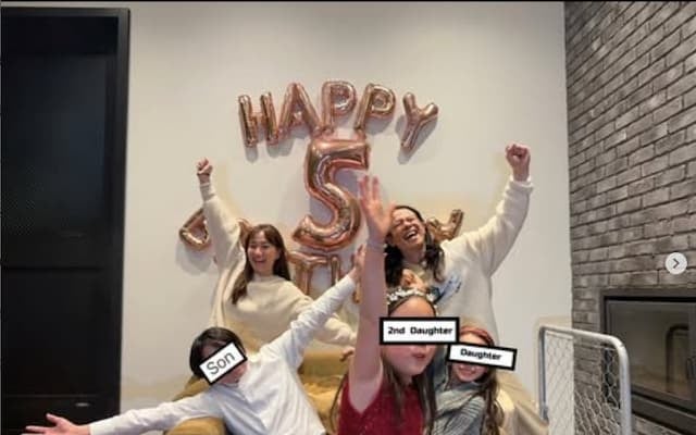 藤本美貴、5歳になる次女の誕生日を報告「これからも自分らしく大きくな〜れ」